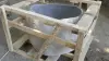 Product image 3 of the product “Basin from Riverstone, Natural surface, polished inside. Length 73 cm, Width 65 cm, Height 45 cm, Depth 32 cm. ”